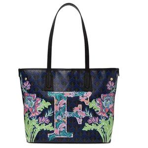 NEW $575 Liberty of London Little Marlborough Tote Bag! Iphis Print With Big "F"